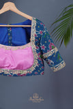 Stunning mysore crepe silk saree with pure patola silk blouse