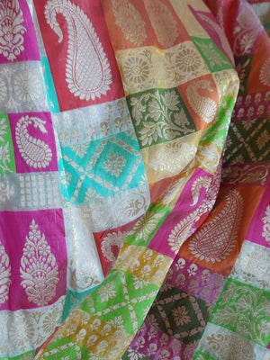 Stunning Banarasi rangkart saree - a designer piece