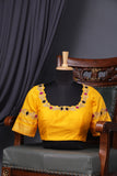 Stunning jamdaani with kanchi border in black !