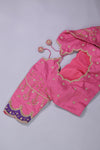 Budget Friendly Soft silk saree in pretty pink
