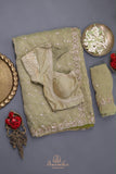 Satin Georgette Cocktail saree