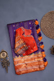 Pure Gadwal Tissue Paithani