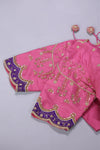 Budget Friendly Soft silk saree in pretty pink