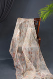 A dreamy floral organza in fresh pastel shade