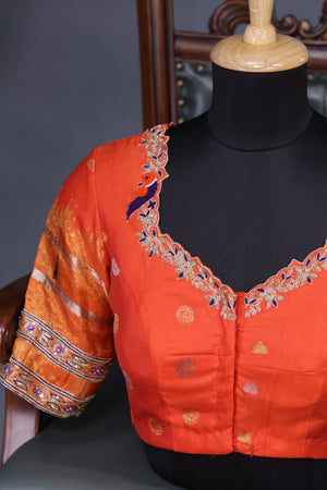 Pure Gadwal Tissue Paithani