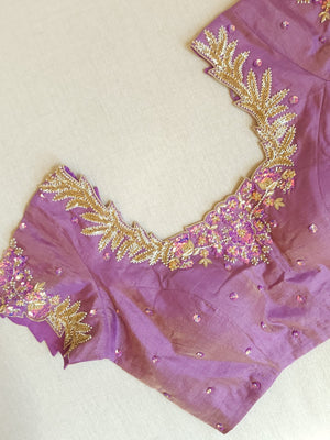 Lavender Tissue Blouse