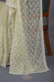 Satin Georgette Cocktail saree