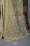 Satin Georgette Cocktail saree
