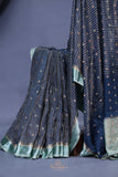 Soft Silk Pattu - An understated luxury - Dark Blue