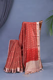 Soft Silk Pattu - An understated luxury - Maroonish Red