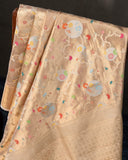Gold Banarasi Tissue saree