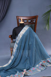 Soft Silk Chanderi Pattu - where weave meets embroidery