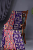Bandini with kalamkari on modal silk