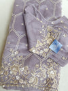 Soft organza saree with all over sequins embroidery
