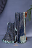 Soft Silk Pattu - An understated luxury - Dark Blue