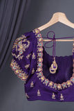 Bandini with kalamkari on modal silk
