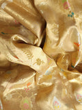 Gold Banarasi Tissue saree