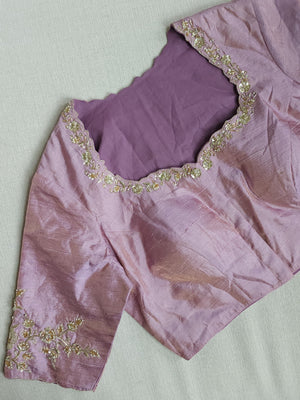 Light Lilac Tissue Blouse