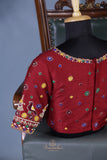 Patan Patola at its best - Royal Blue & Maroon