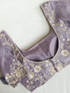Soft organza saree with all over sequins embroidery