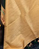 Pure kanjeevaram Pattu saree in emerald green