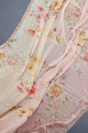 Floral Dream in Chinnon Georgette