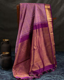 Vintage Kanjeevaram Saree with Heavily Embellished Blouse