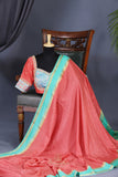 Stunning mysore crepe silk saree in a lovely combo