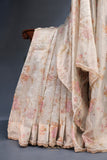 A dreamy floral organza in fresh pastel shade