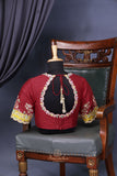 Patan Patola saree with intricately designed maggam work border
