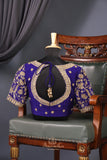 A fusion of jamdaani Grace and kanchi grandeur