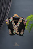 A designer blouse that’s Pure Art -  Black