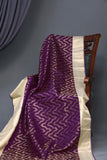 Royal Purple Kanjeevaram Saree