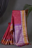 Gadwal saree with patola border and blouse