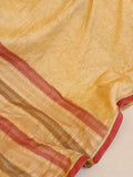 Multi color crush Georgette saree with a patch work blouse