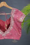A pure Handloom saree in a lovely pastel shade