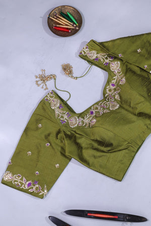 Soft Silk Saree in purple at a budget friendly price