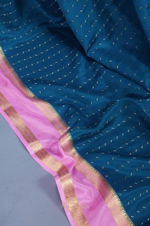 Stunning mysore crepe silk saree with pure patola silk blouse