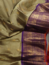 Gadwal Big Border saree in a unique color combo