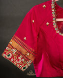 Green a Kanjeevaram Saree - Vintage Style Elegance