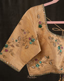 Pure kanjeevaram Pattu saree in emerald green