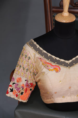 Radiant Sunset Silk Elegance