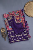 Bandini with kalamkari on modal silk