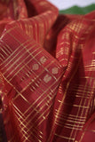 Vintage Kanjeevaram Excellence in Rust Orange and Brown combo