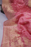 Budget Friendly Soft silk saree in pretty pink