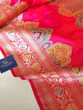 Stunning Banarasi rangkart saree - a designer piece