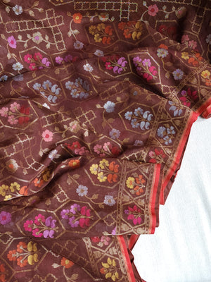 One of a kind - Banarasi Jamdaani saree