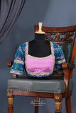 Stunning mysore crepe silk saree with pure patola silk blouse