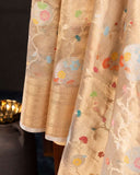 Gold Banarasi Tissue saree