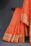 Radiant Sunset Silk Elegance